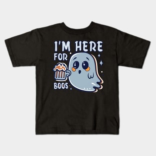 I'm Here For Boos Kids T-Shirt